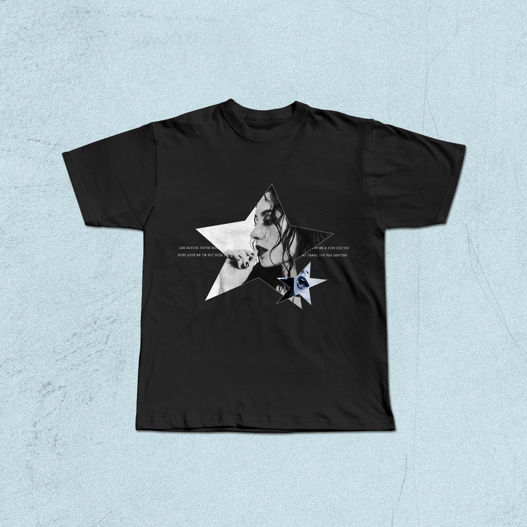 Thank You For Leaving Black T-shirt