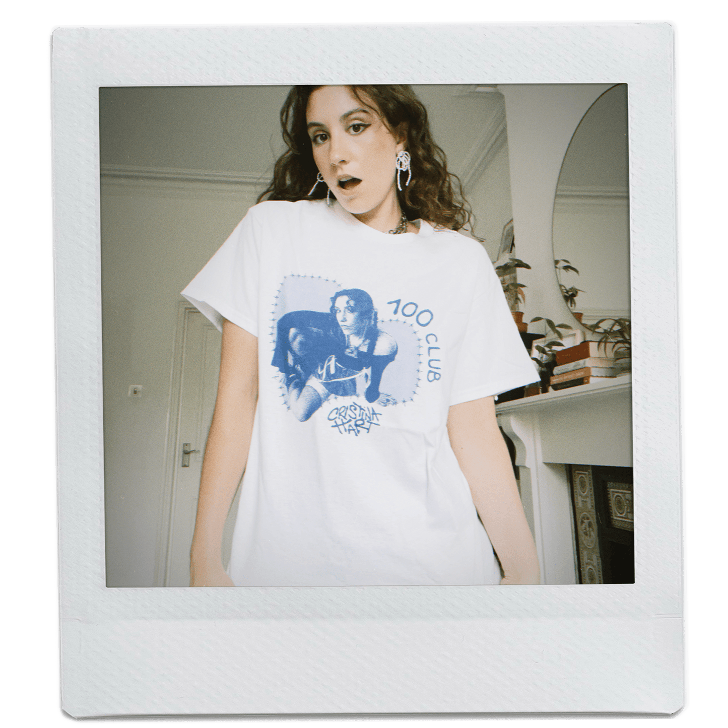 100 Club Oversized T - shirt - Cristina Hart Merch