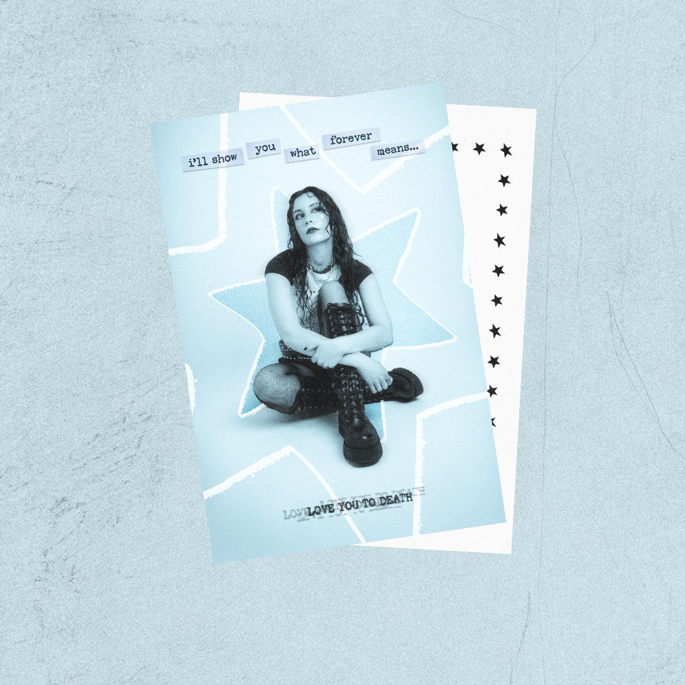Love You To Death Signed Postcard