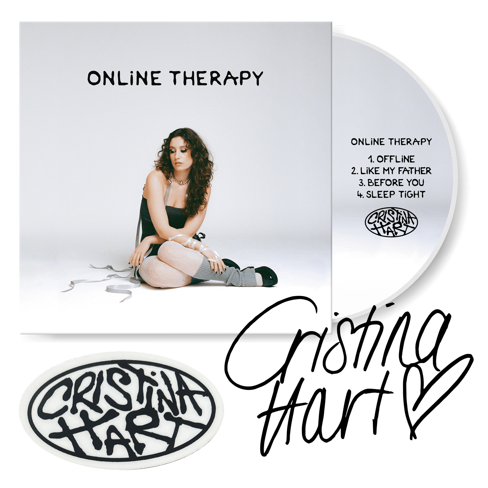 Online Therapy CD (signed) - Cristina Hart Merch