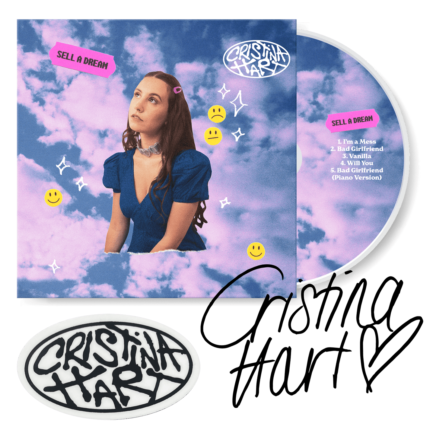 Sell A Dream CD (Signed) - Cristina Hart Merch